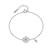 Picture of Nice Small Platinum Plated Fashion Bracelet