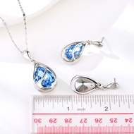 Picture of China No.1 Accessories Export Classic Dark Blue Fashion Jewelry Sets