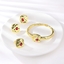 Show details for Attractive Red Artificial Crystal 3 Piece Jewelry Set For Your Occasions