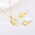 Picture of Hypoallergenic Gold Plated Small 2 Piece Jewelry Set with Easy Return