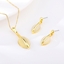 Show details for Fashion Opal Gold Plated 2 Piece Jewelry Set