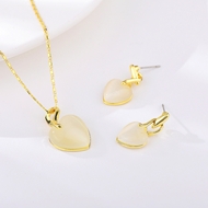 Picture of Attractive White Classic 2 Piece Jewelry Set Direct from Factory