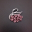 Show details for Delicate Swarovski Element Zinc Alloy Brooche