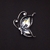 Picture of Fancy Medium Platinum Plated Brooche