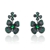 Picture of Latest Big Green Dangle Earrings