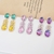 Picture of Platinum Plated Cubic Zirconia Dangle Earrings from Certified Factory