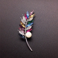 Show details for Sparkling Small Swarovski Element Brooche