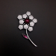 Show details for Brand New Purple Zinc Alloy Brooche from Reliable Manufacturer Show details for Brand New Purple Zinc Alloy Brooche from Reliable Manufacturer