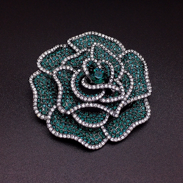 Picture of Flowers & Plants Swarovski Element Brooche Exclusive Online