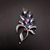 Picture of Good Quality Swarovski Element Zinc Alloy Brooche