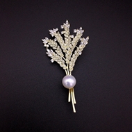Show details for Low Cost Gold Plated White Brooche with No-Risk Refund Show details for Low Cost Gold Plated White Brooche with No-Risk Refund