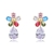 Picture of Charming Colorful Gold Plated Dangle Earrings with Easy Return