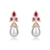 Picture of Irresistible Pink Gold Plated Dangle Earrings For Your Occasions