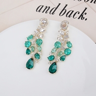 Picture of Delicate Cubic Zirconia Luxury Dangle Earrings