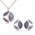 Picture of Filigree Small Rose Gold Plated 2 Piece Jewelry Set