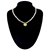 Picture of Pretty Artificial Pearl Gold Plated Short Chain Necklace