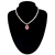 Picture of Delicate Artificial Pearl Pink Short Chain Necklace