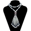Show details for The Best Discount Cubic Zirconia Platinum Plated Long Chain>20 Inches