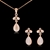 Picture of Nickel Free Rose Gold Plated Zinc Alloy 2 Piece Jewelry Set with No-Risk Refund