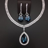 Show details for Zinc Alloy Blue 2 Piece Jewelry Set with Unbeatable Quality Show details for Zinc Alloy Blue 2 Piece Jewelry Set with Unbeatable Quality