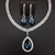 Picture of Zinc Alloy Blue 2 Piece Jewelry Set with Unbeatable Quality