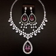 Show details for Zinc Alloy Swarovski Element 2 Piece Jewelry Set with Full Guarantee Show details for Zinc Alloy Swarovski Element 2 Piece Jewelry Set with Full Guarantee