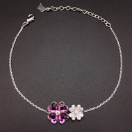 Show details for Zinc Alloy Platinum Plated Fashion Bracelet Online Only Show details for Zinc Alloy Platinum Plated Fashion Bracelet Online Only