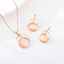 Show details for Zinc Alloy White 2 Piece Jewelry Set at Super Low Price