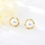 Show details for Popular Artificial Pearl Gold Plated Stud Earrings