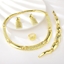 Show details for Origninal Big Gold Plated 4 Piece Jewelry Set Show details for Origninal Big Gold Plated 4 Piece Jewelry Set