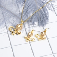 Picture of Trendy Gold Plated Classic 2 Piece Jewelry Set with Low MOQ