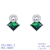 Picture of Recommended Green Cubic Zirconia Dangle Earrings from Top Designer