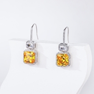 Picture of Luxury Yellow Dangle Earrings Online Only