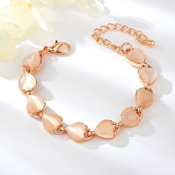 Picture of Designer Rose Gold Plated Small Fashion Bracelet with No-Risk Return