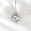 Show details for Great Value White Small Pendant Necklace with Member Discount