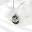 Show details for Hypoallergenic Black Zinc Alloy Pendant Necklace with Easy Return