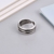 Picture of Fashion Small Platinum Plated Adjustable Ring