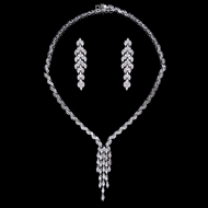 Show details for Great Cubic Zirconia White 2 Piece Jewelry Set Show details for Great Cubic Zirconia White 2 Piece Jewelry Set