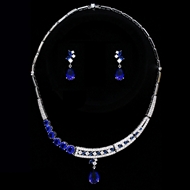 Show details for Nickel Free Platinum Plated Copper or Brass 2 Piece Jewelry Set with Easy Return Show details for Nickel Free Platinum Plated Copper or Brass 2 Piece Jewelry Set with Easy Return