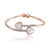 Picture of Low Cost Rose Gold Plated Zinc Alloy Fashion Bangle with Low Cost