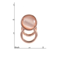 Picture of Wholesale Rose Gold Plated Zinc Alloy Dangle Earrings with No-Risk Return