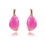 Show details for Bling Medium Rose Gold Plated Dangle Earrings