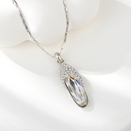 Show details for Platinum Plated Small Pendant Necklace Factory Supply Show details for Platinum Plated Small Pendant Necklace Factory Supply