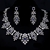 Picture of Inexpensive Platinum Plated Cubic Zirconia 2 Piece Jewelry Set of Original Design