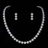 Show details for Copper or Brass White 2 Piece Jewelry Set at Super Low Price Show details for Copper or Brass White 2 Piece Jewelry Set at Super Low Price