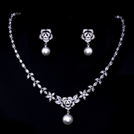 Show details for Luxury Cubic Zirconia 2 Piece Jewelry Set with Speedy Delivery Show details for Luxury Cubic Zirconia 2 Piece Jewelry Set with Speedy Delivery
