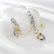 Show details for Buy Platinum Plated Cubic Zirconia Dangle Earrings with Wow Elements Show details for Buy Platinum Plated Cubic Zirconia Dangle Earrings with Wow Elements