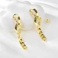 Show details for Low Price Copper or Brass Gold Plated Dangle Earrings from Trust-worthy Supplier Show details for Low Price Copper or Brass Gold Plated Dangle Earrings from Trust-worthy Supplier