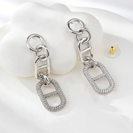 Show details for Hot Selling White Luxury Dangle Earrings from Top Designer Show details for Hot Selling White Luxury Dangle Earrings from Top Designer