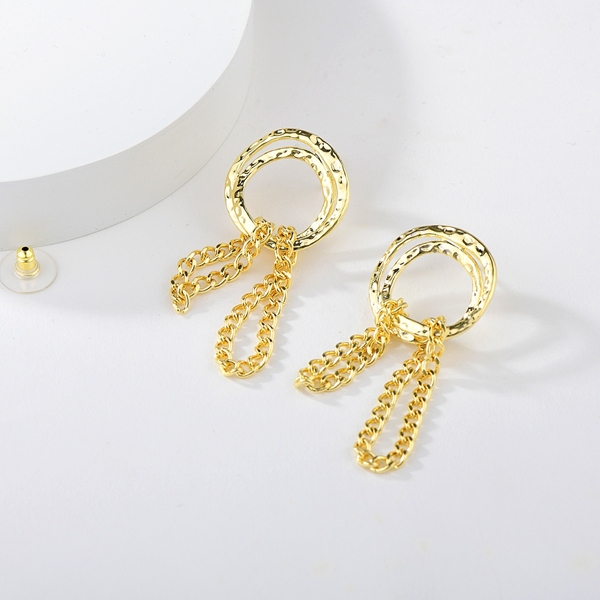 Picture of Stunning Zinc Alloy Dubai Dangle Earrings